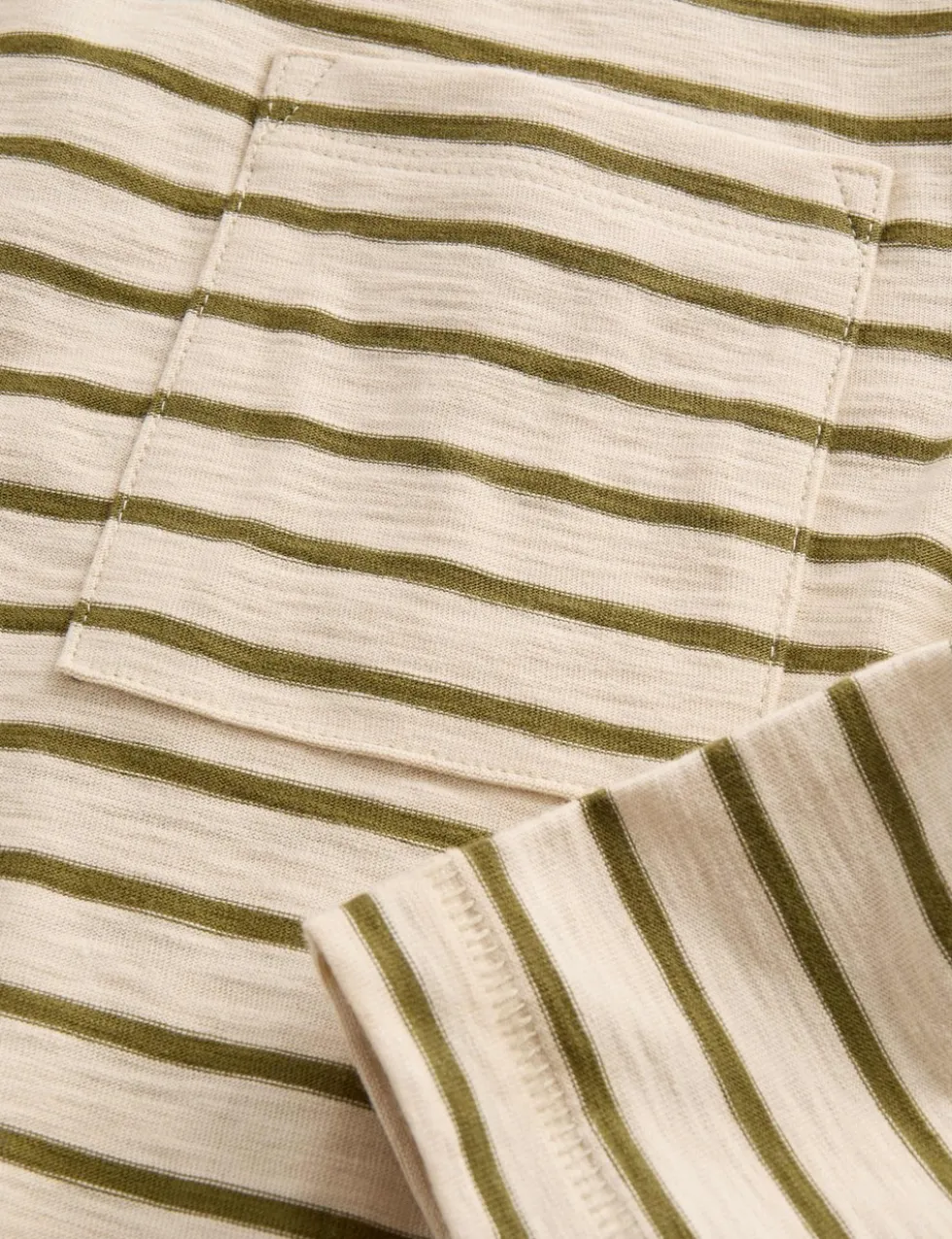 Pure Cotton Striped Top (2-8 Yrs)