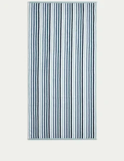 Pure Cotton Striped Towel