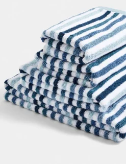 Pure Cotton Striped Towel