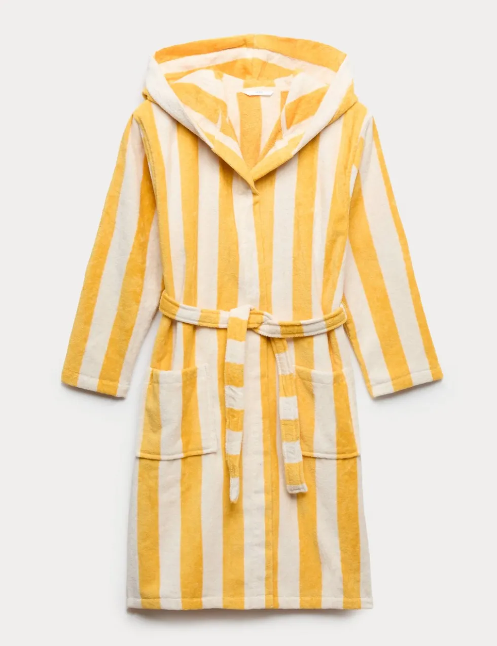 Pure Cotton Striped Towelling Robe (9 Mths - 10 Yrs)