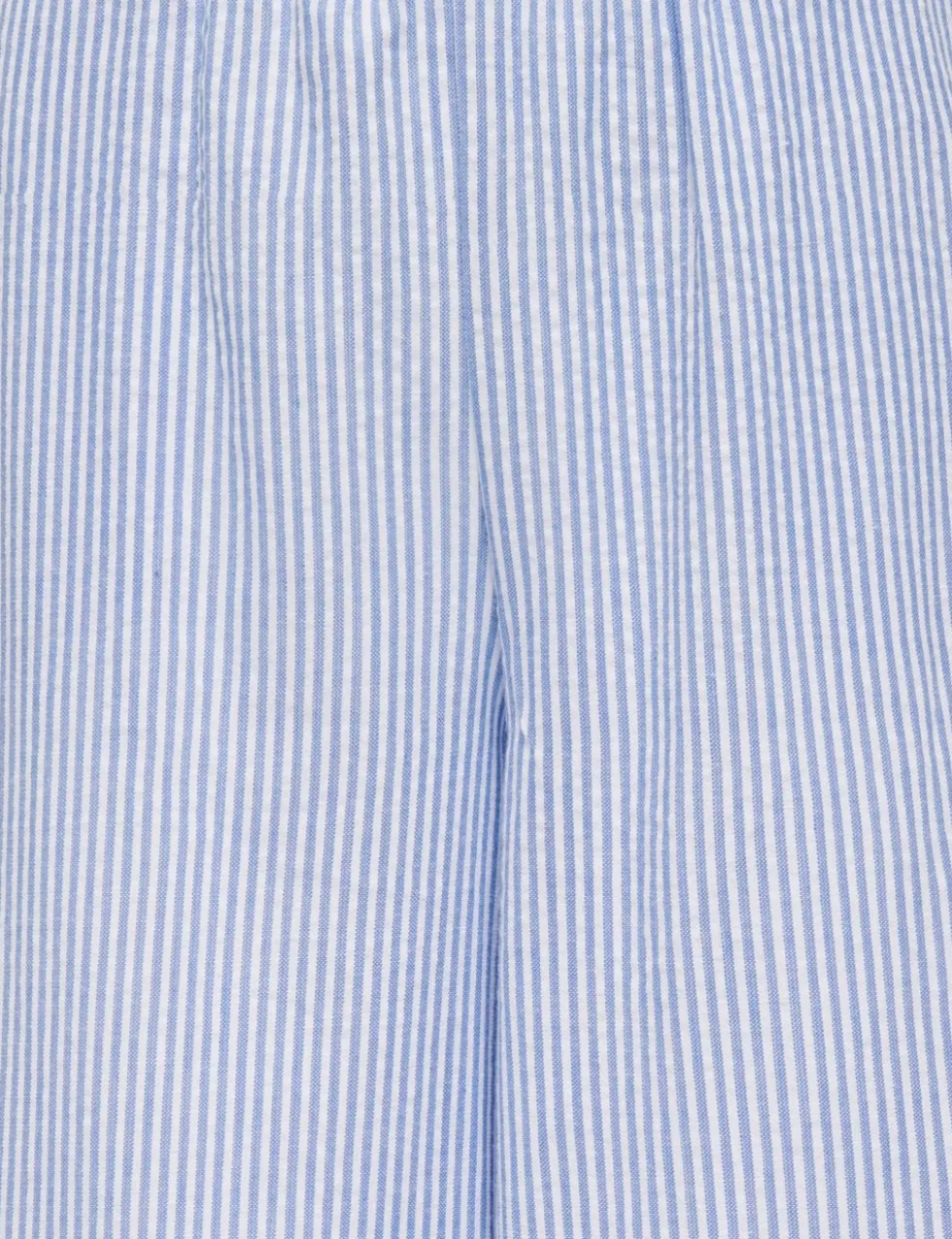 Pure Cotton Striped Trousers (8-14 Yrs)