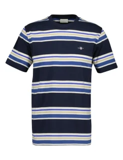 Pure Cotton Striped T-Shirt