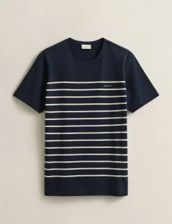 Pure Cotton Striped T-Shirt