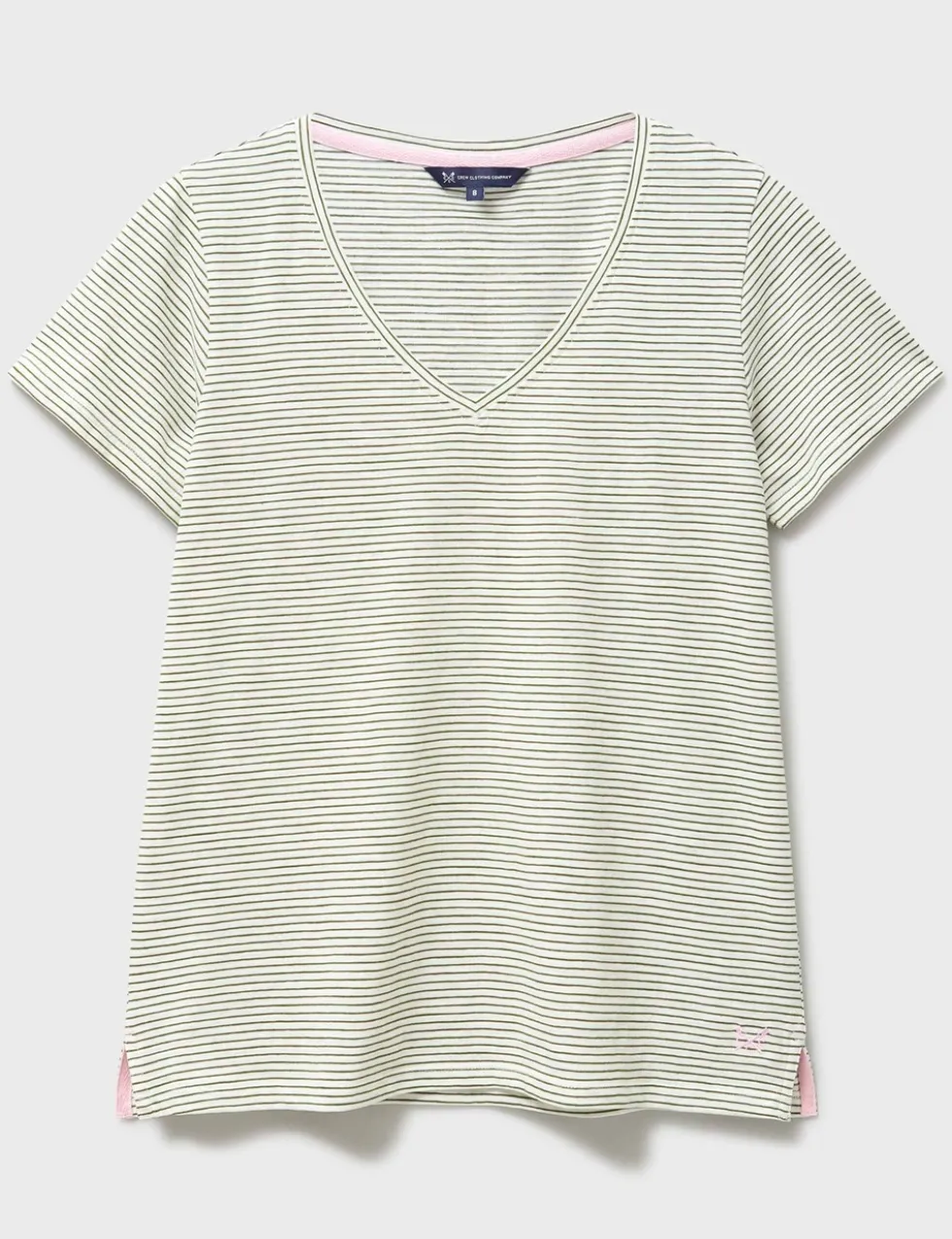 Pure Cotton Striped T-Shirt