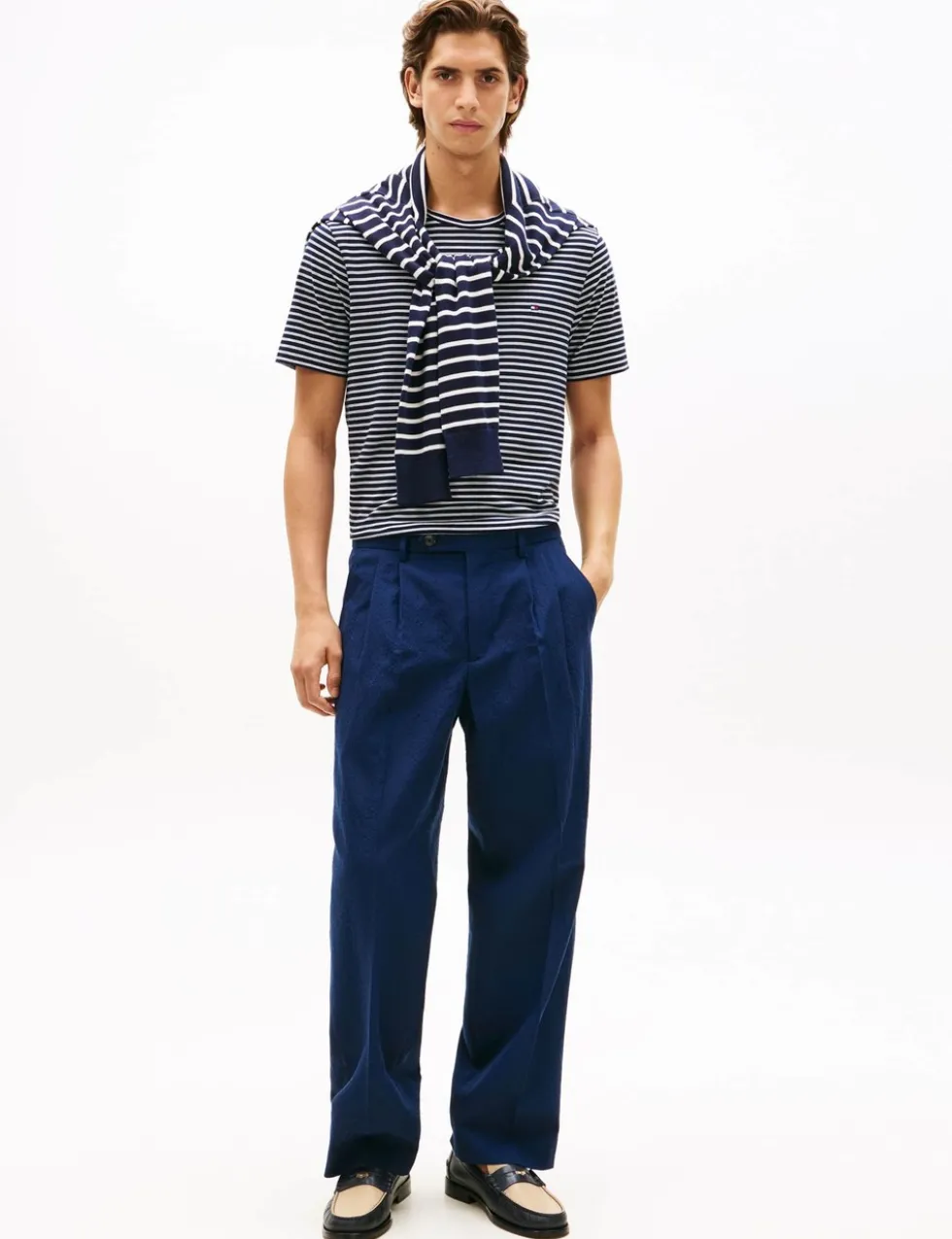 Pure Cotton Striped T-Shirt