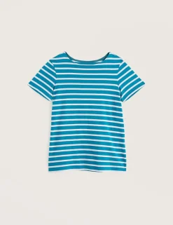 Pure Cotton Striped T-Shirt