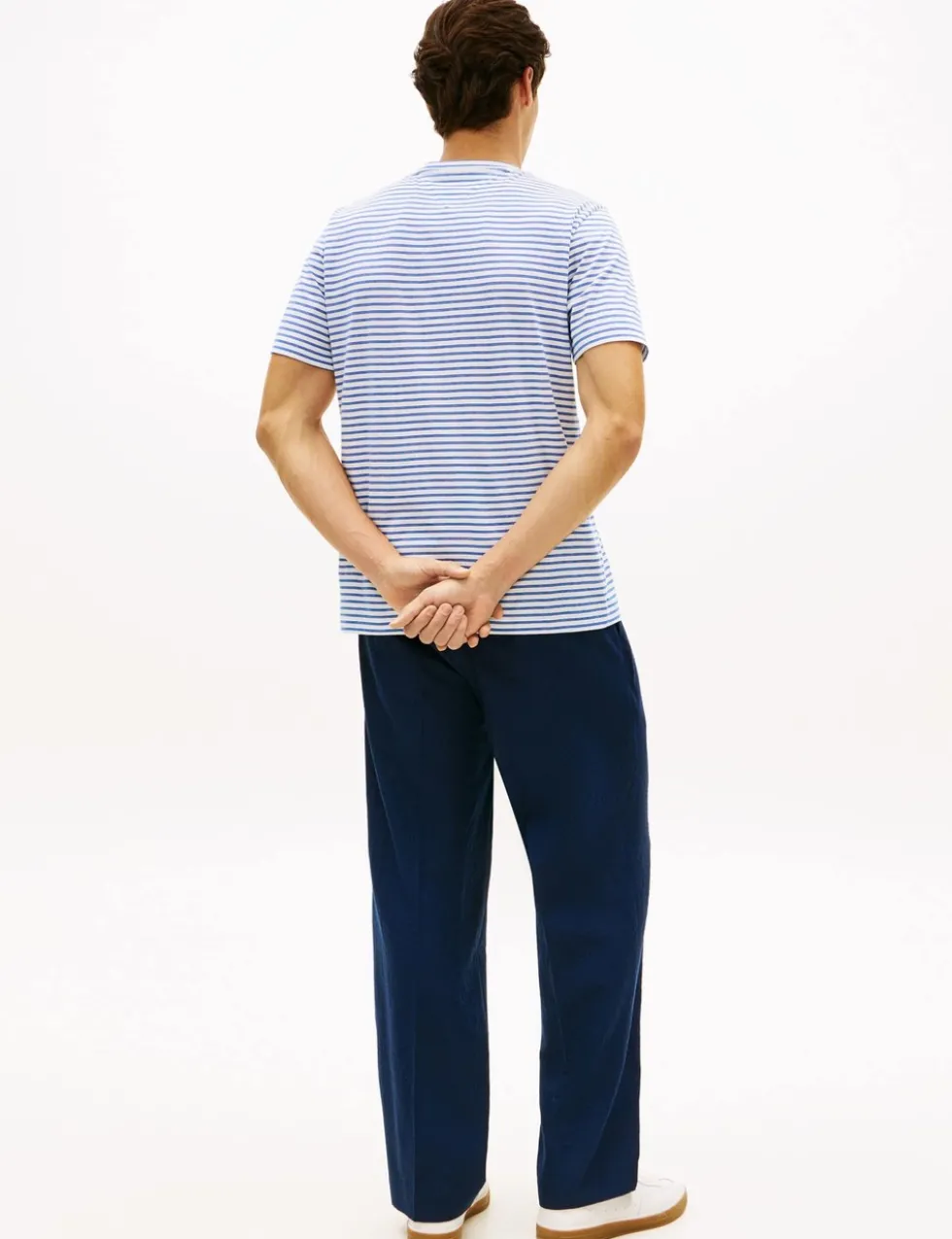 Pure Cotton Striped T-Shirt