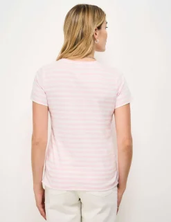 Pure Cotton Striped T-Shirt