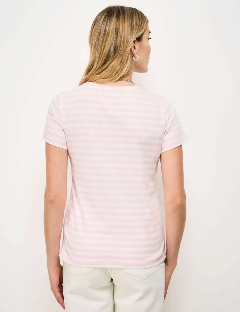Pure Cotton Striped T-Shirt