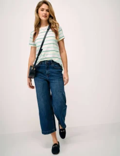 Pure Cotton Striped T-Shirt