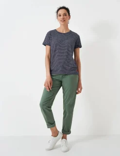 Pure Cotton Striped T-Shirt