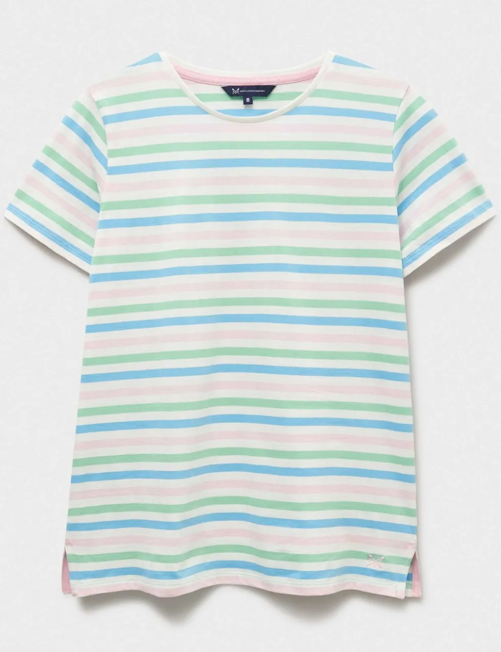 Pure Cotton Striped T-Shirt