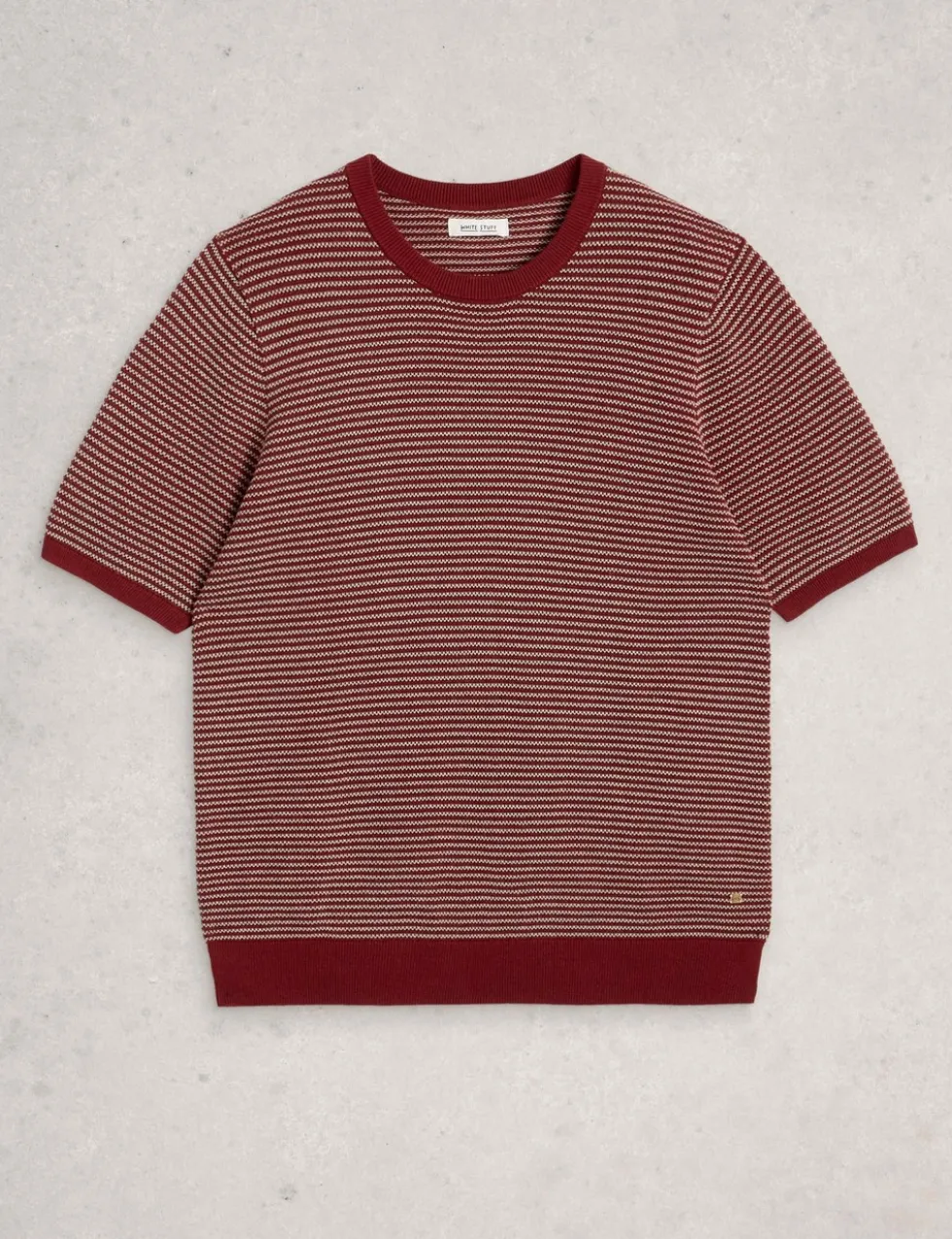 Pure Cotton Striped T-Shirt