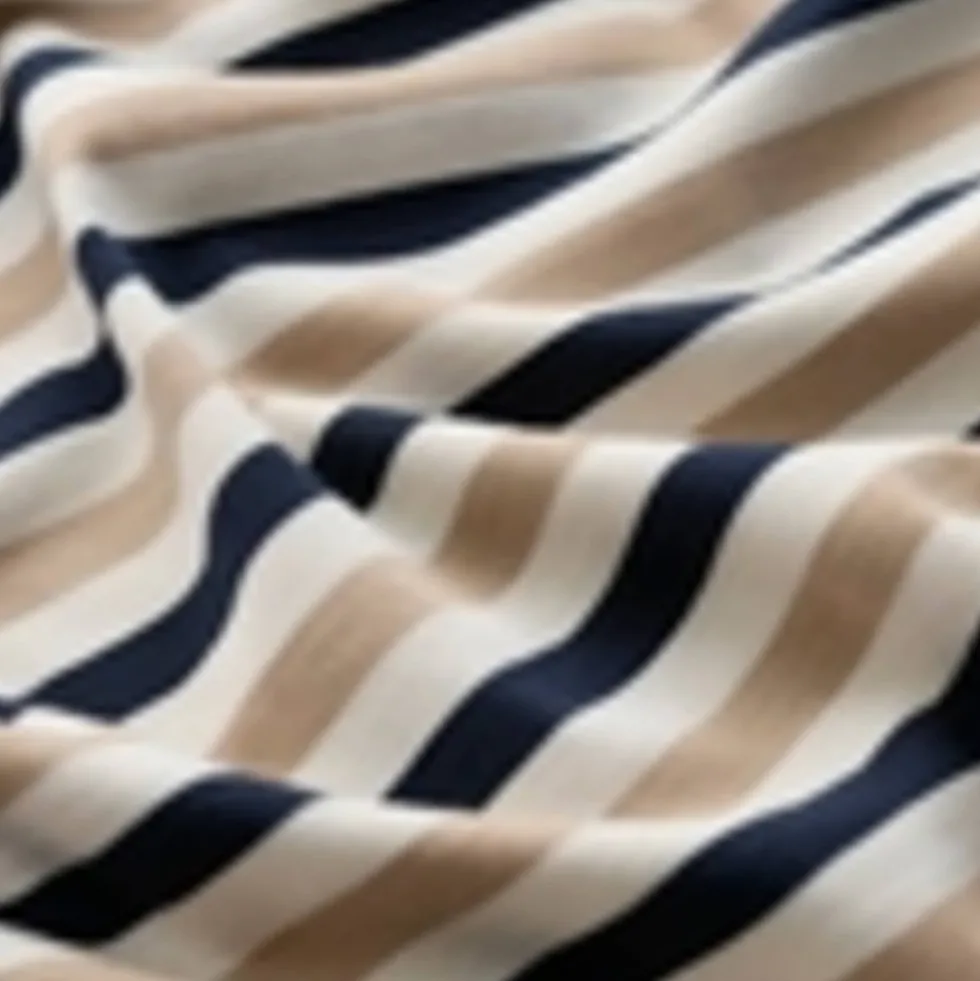 Pure Cotton Striped T-Shirt