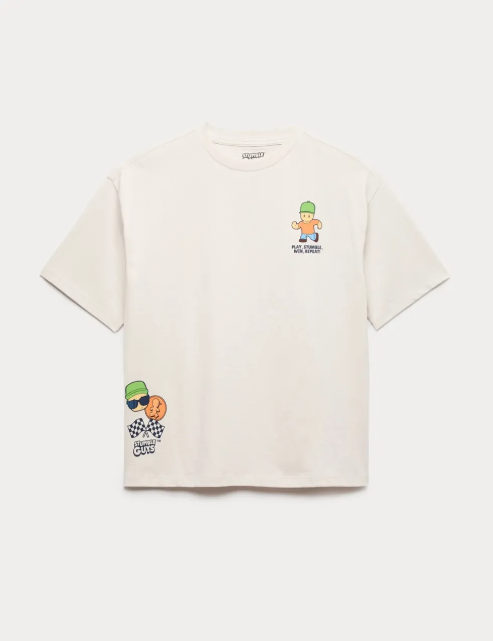 Pure Cotton Stumble Guys™ Graphic T-Shirt (6-16 Yrs)