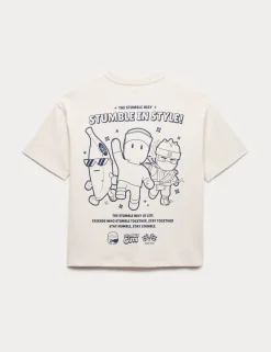 Pure Cotton Stumble Guysâ„¢ Graphic T-Shirt (6-16 Yrs)