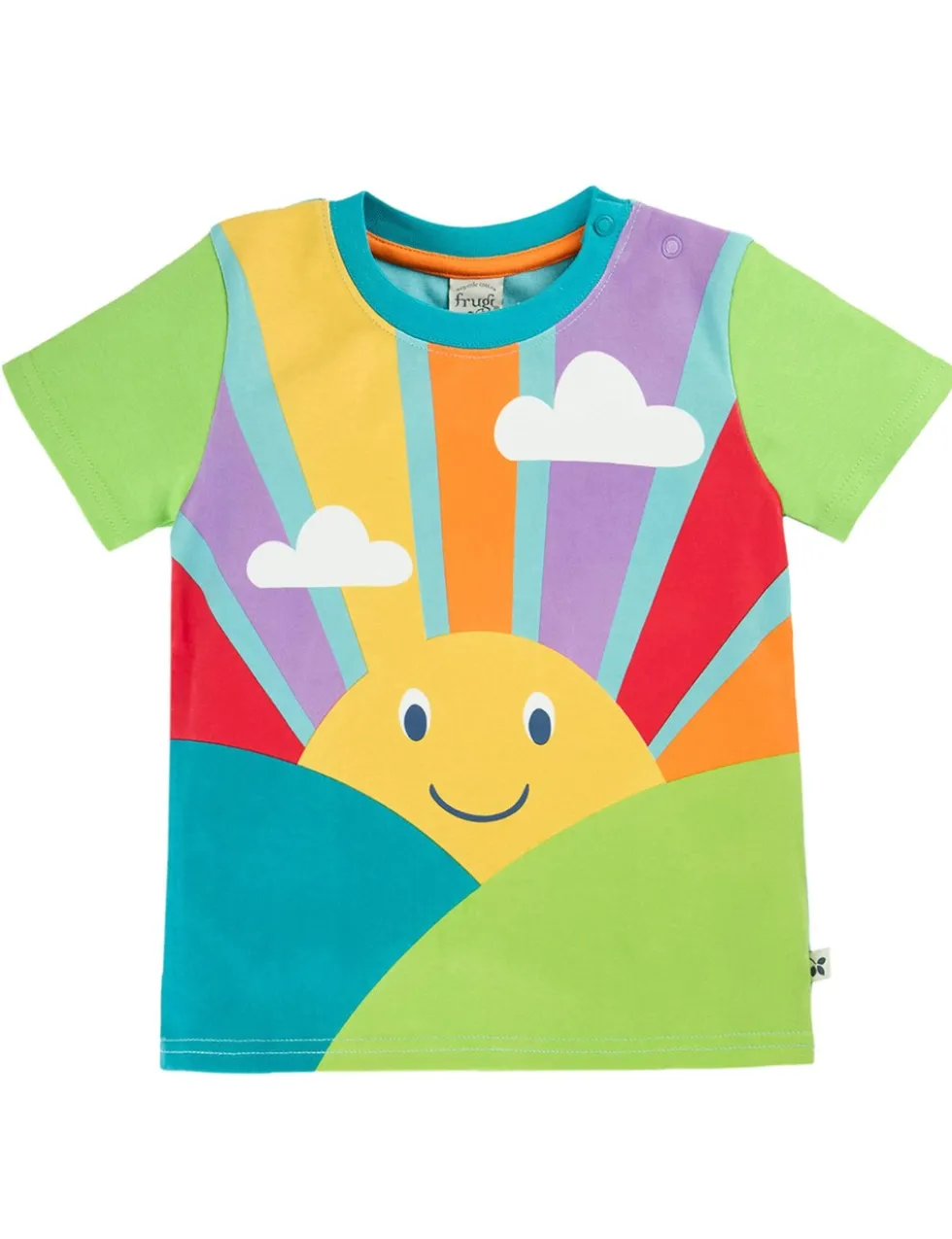 Pure Cotton Sun Graphic T-Shirt (3 Mths-8 Yrs)