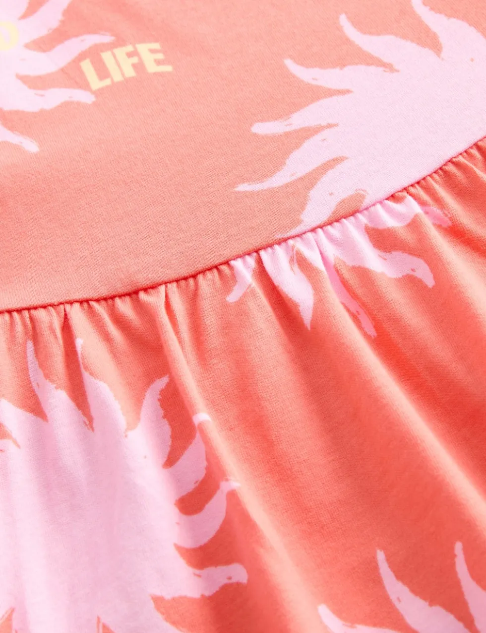 Pure Cotton Sun Print Sleeveless Dress (2-8 Yrs)