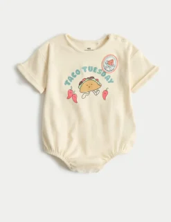 Pure Cotton Taco Tuesday Bodysuit (7lbs- 24 Mths)