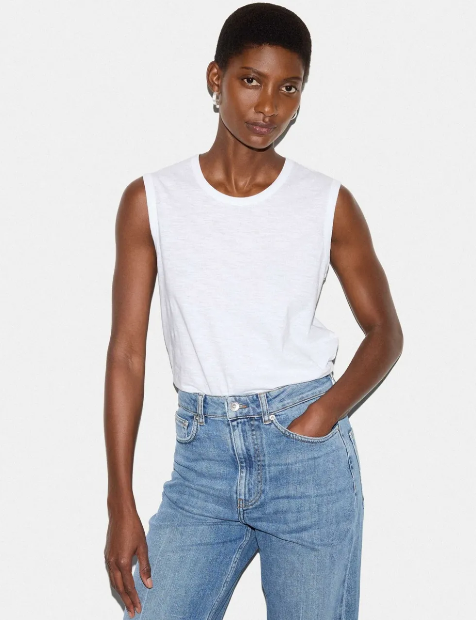 Pure Cotton Tank Top