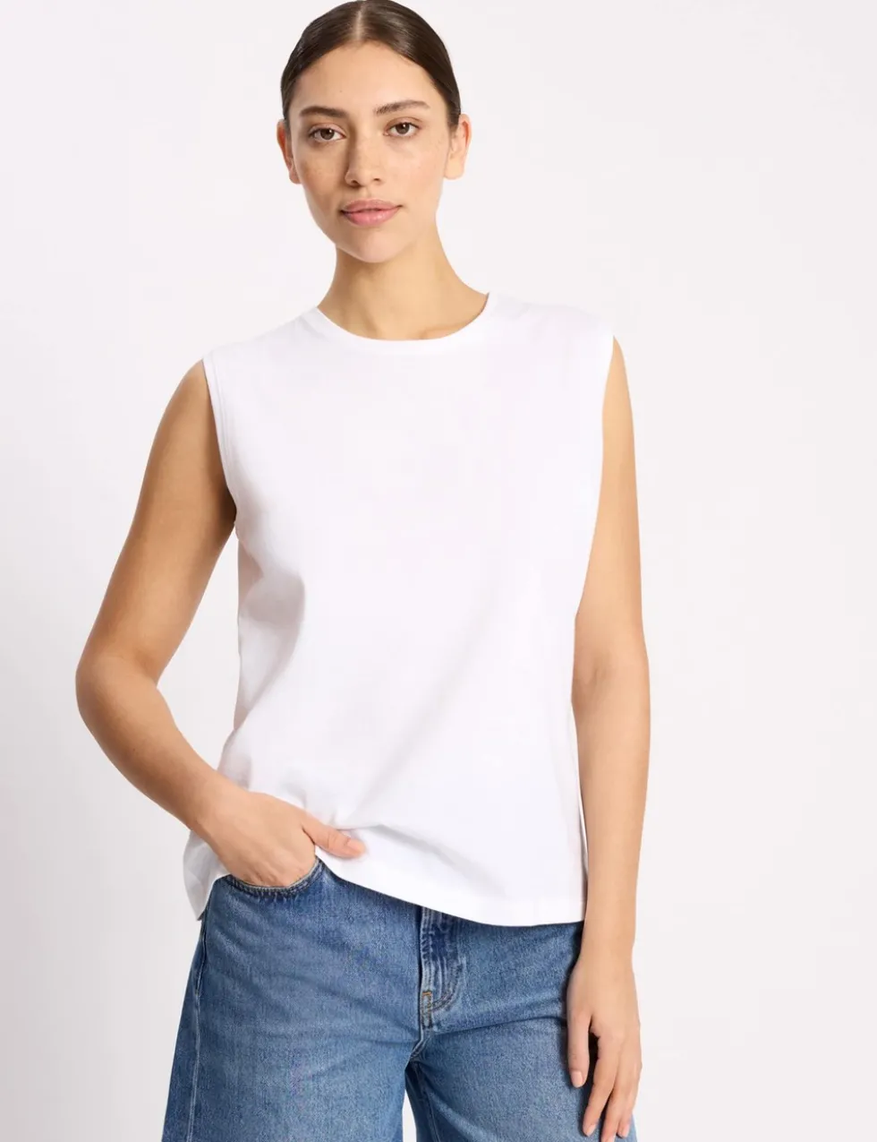 Pure Cotton Tank Top