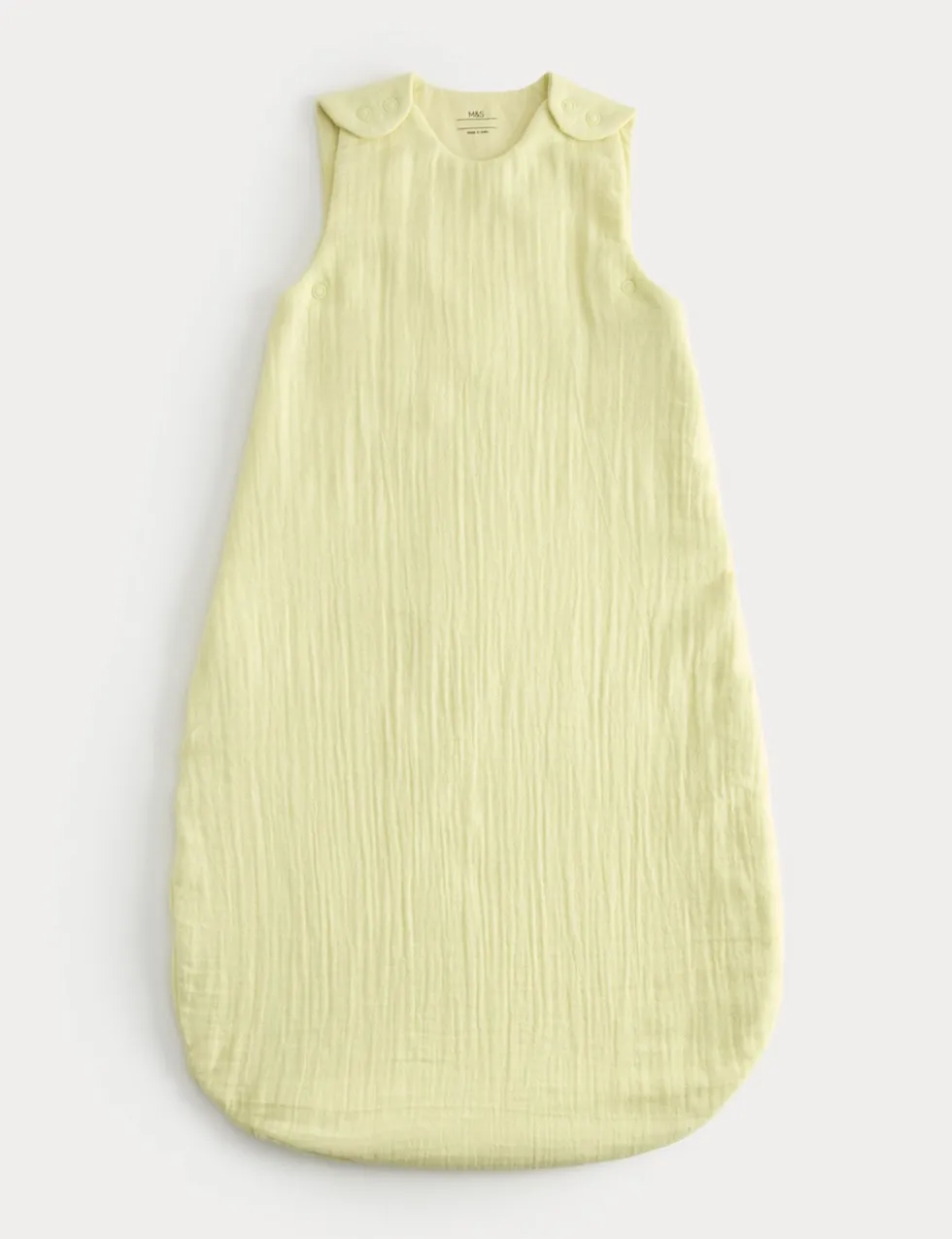 Pure Cotton Textured 1.5 Tog Sleeping Bag (0-3 Yrs)