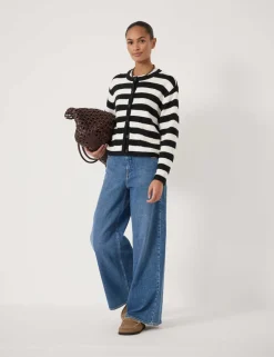 Pure Cotton Textured Cardigan