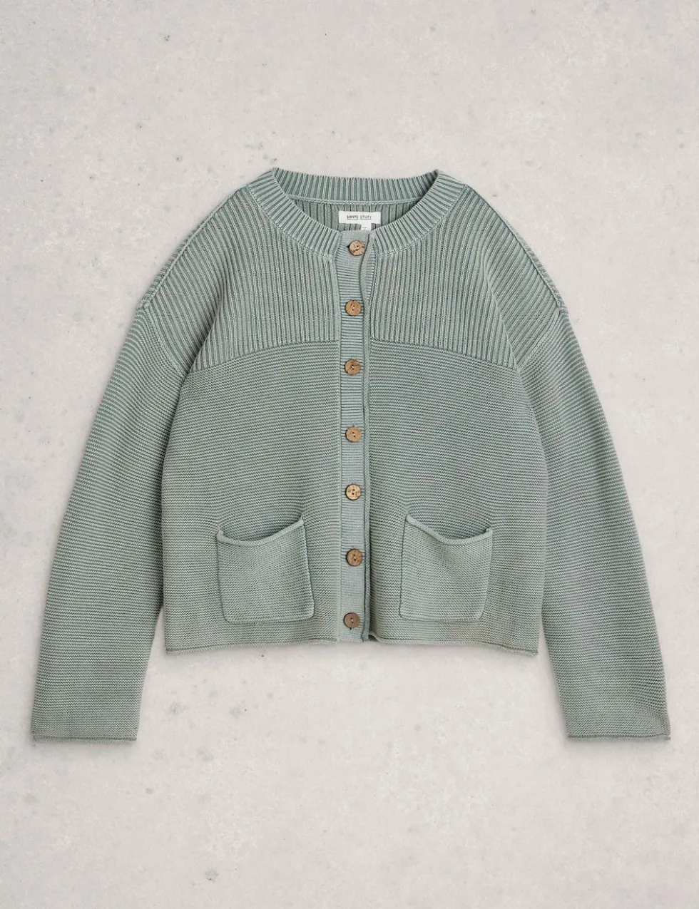 Pure Cotton Textured Cardigan