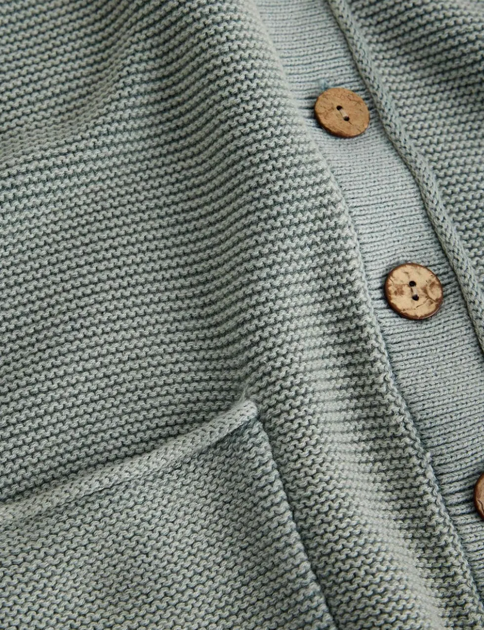 Pure Cotton Textured Cardigan