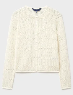 Pure Cotton Textured Cardigan