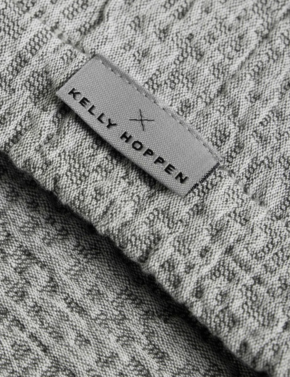 Pure Cotton Textured Jacquard Bedspread