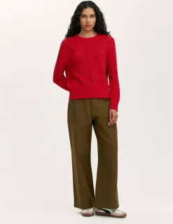 Pure Cotton Textured Jumper