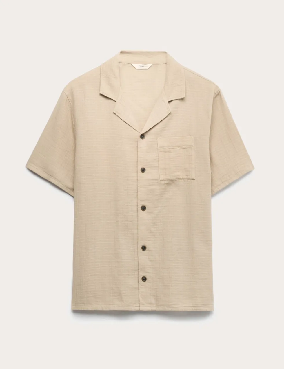 Pure Cotton Textured Loungewear Top