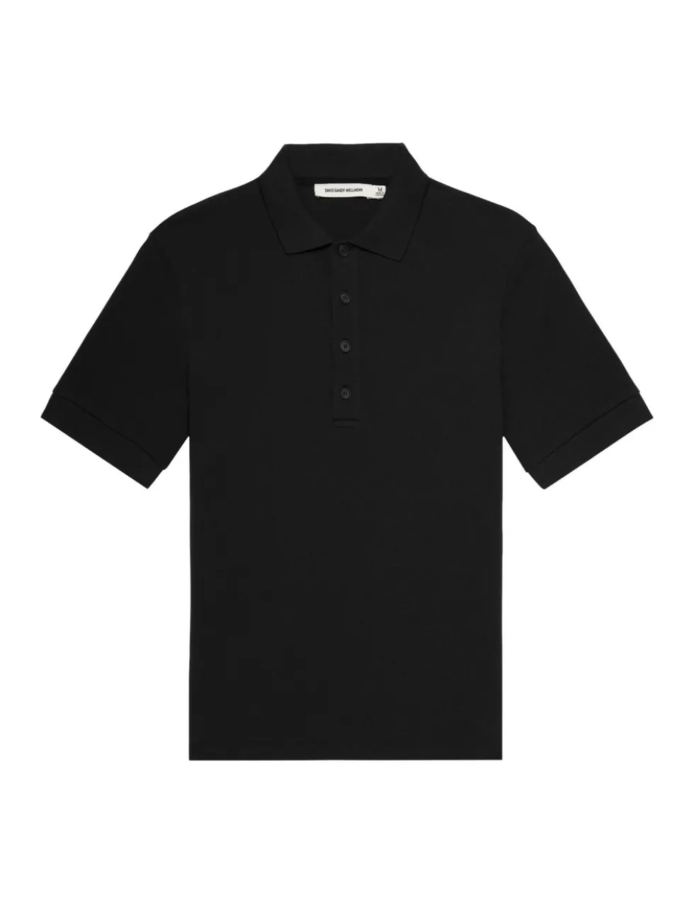 Pure Cotton Textured Polo Shirt