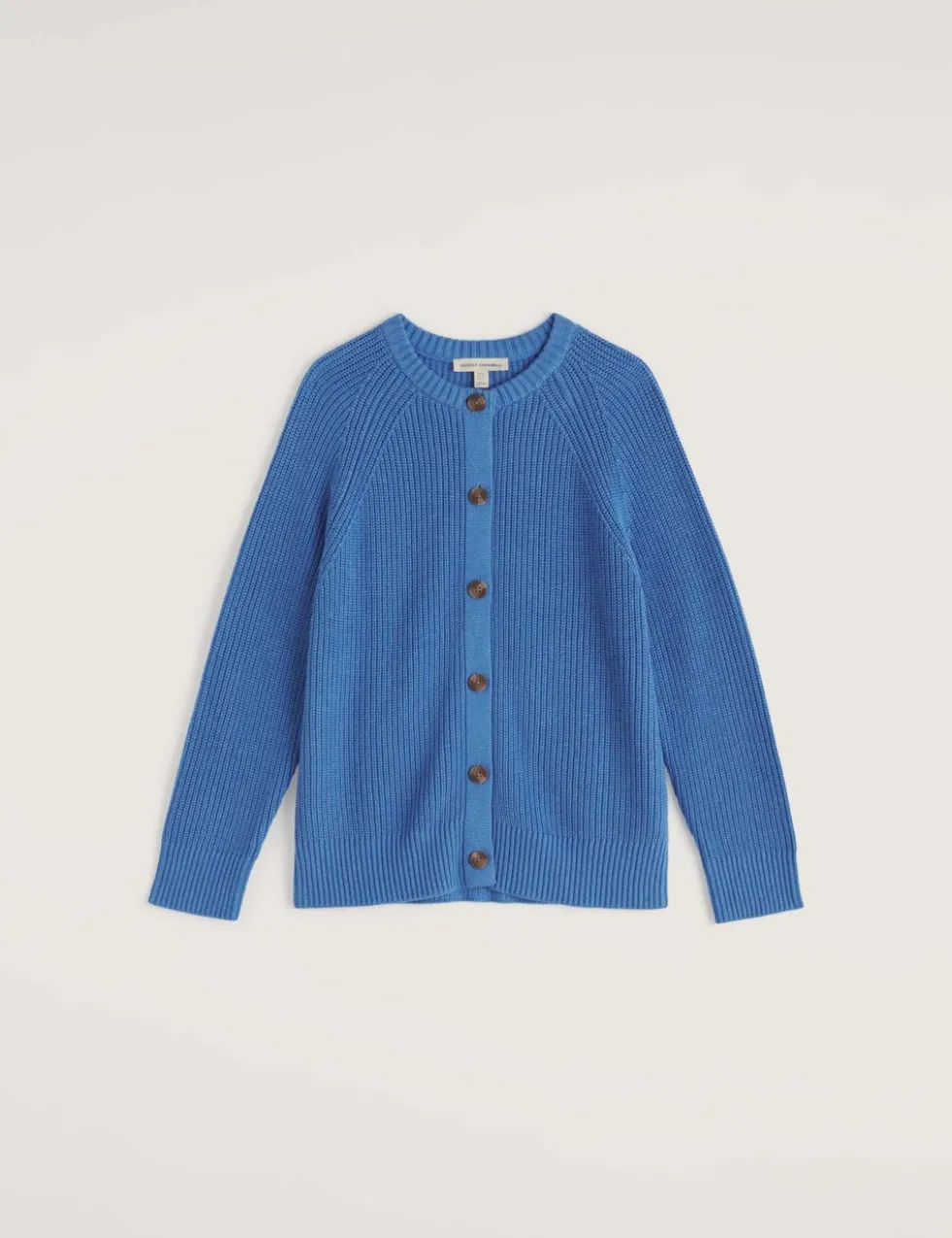 Pure Cotton Textured Relaxed Cardigan