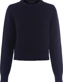Pure Cotton Textured Relaxed Jumper