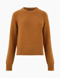 Pure Cotton Textured Relaxed Jumper