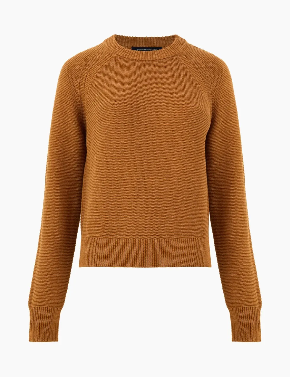 Pure Cotton Textured Relaxed Jumper