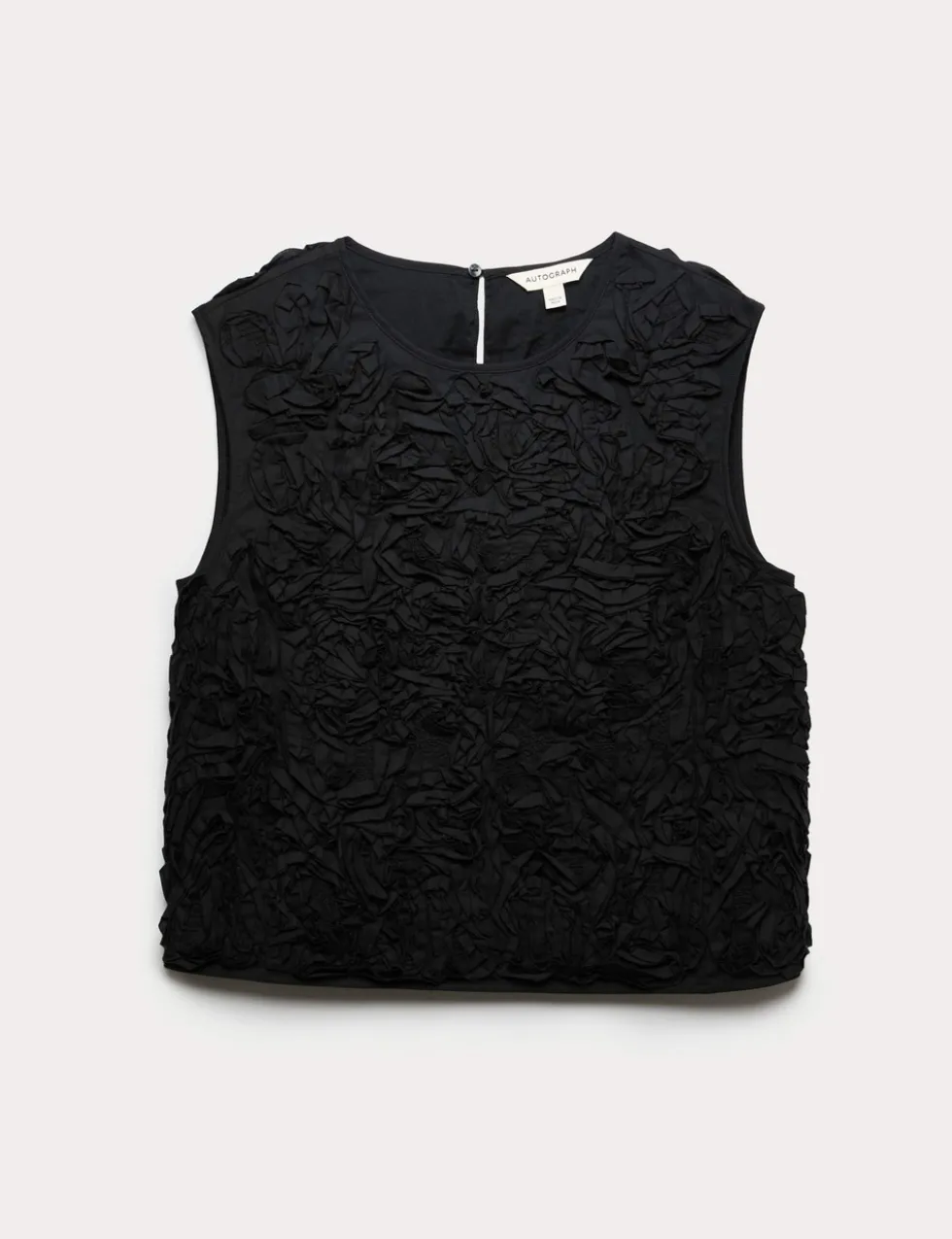 Pure Cotton Textured Shell Top