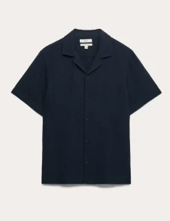 Pure Cotton Textured Shirt