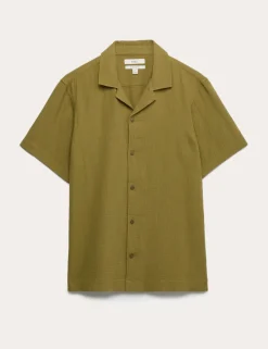Pure Cotton Textured Shirt