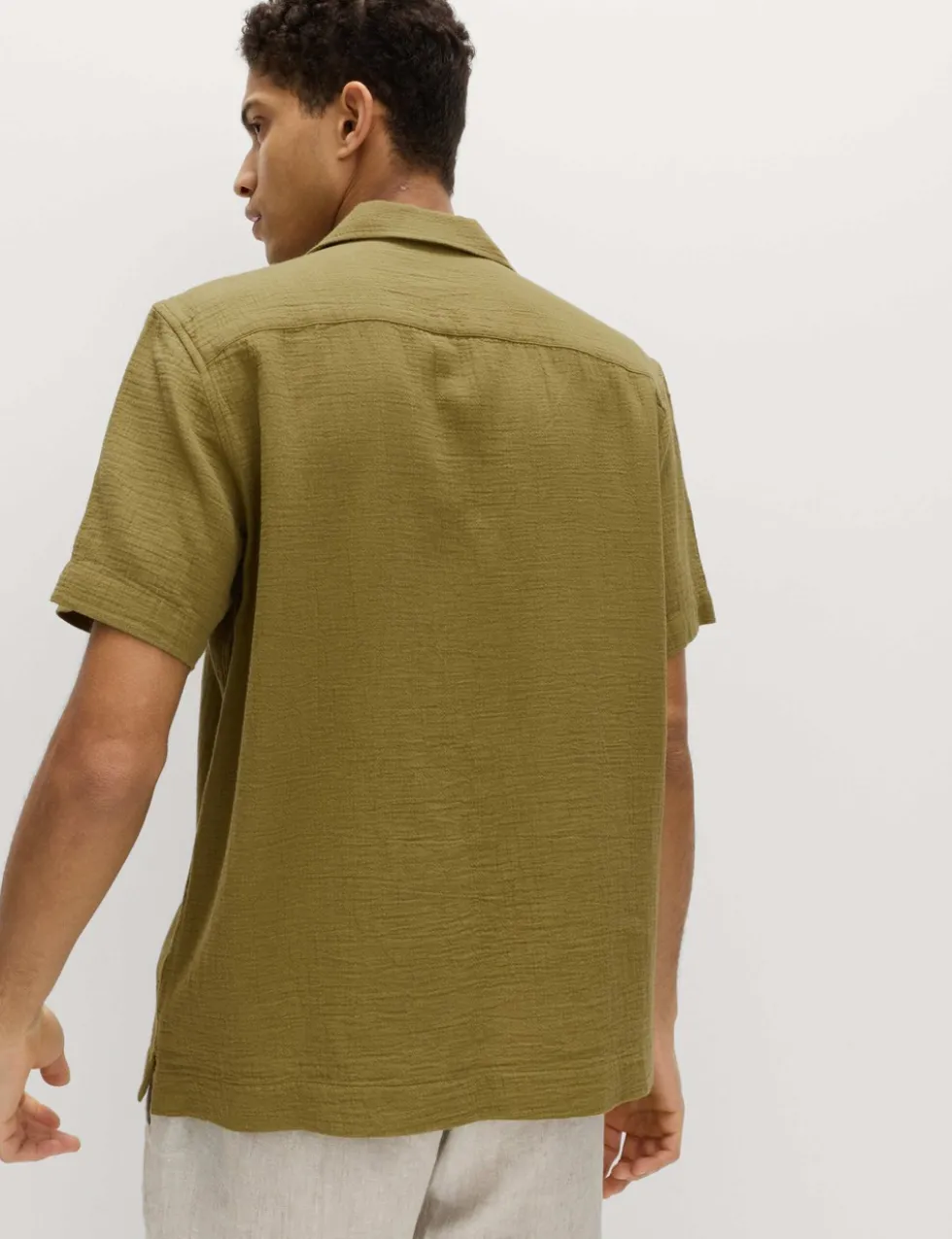 Pure Cotton Textured Shirt