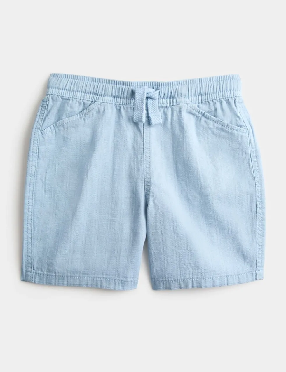 Pure Cotton Textured Shorts (2-8 Yrs)