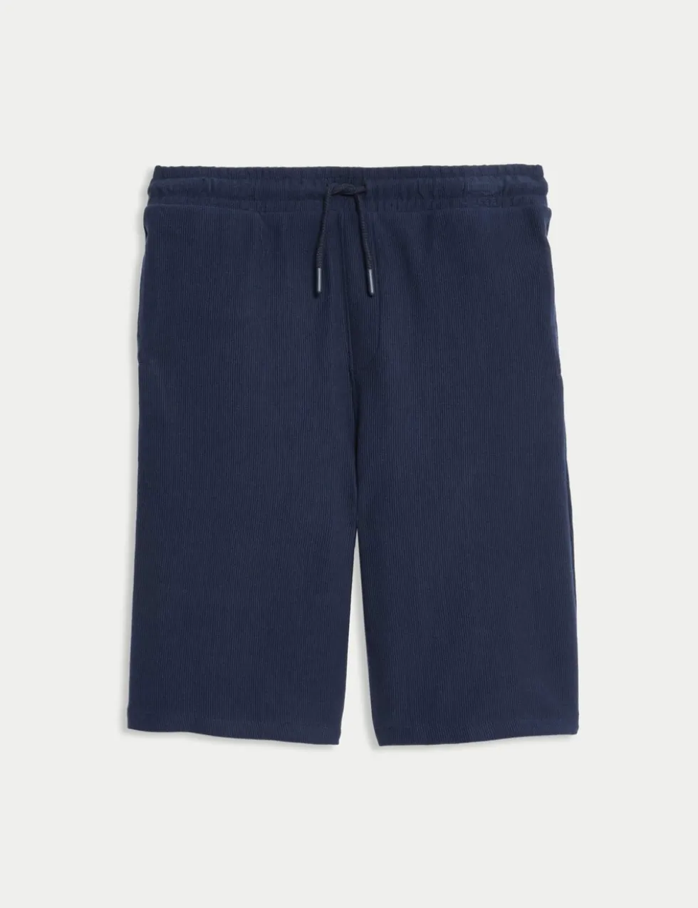 Pure Cotton Textured Shorts (6-16 Yrs)