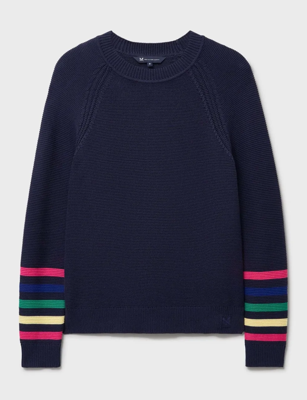 Pure Cotton Textured Stitch Jumper