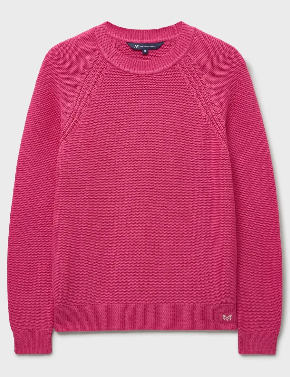 Pure Cotton Textured Stitch Jumper
