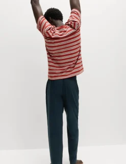 Pure Cotton Textured Stripe Pyjama Set