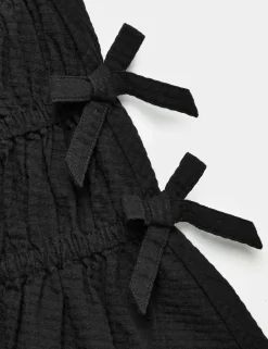 Pure Cotton Tie Bow Skirt (2-16 Yrs)
