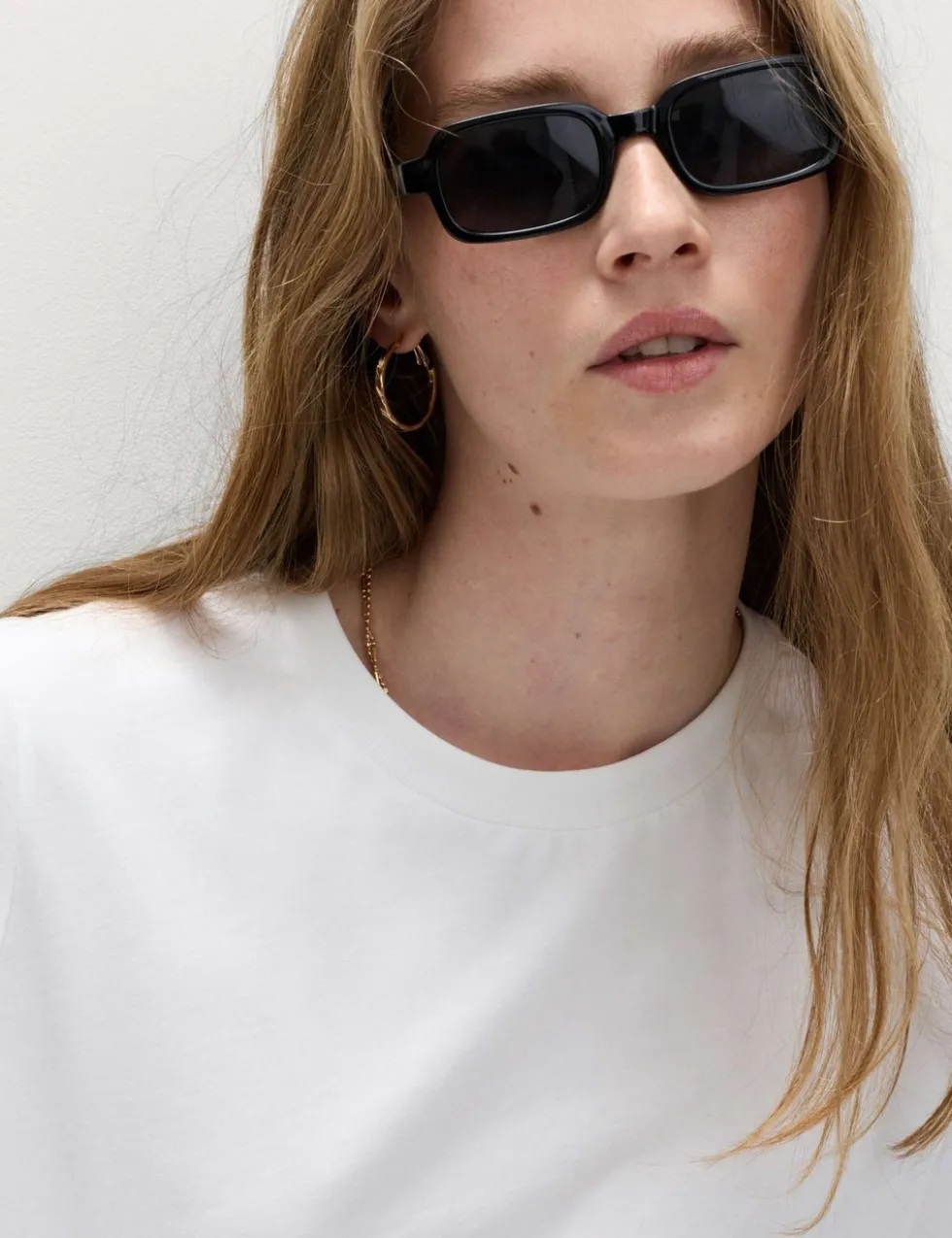 Pure Cotton Tie Waist T-Shirt