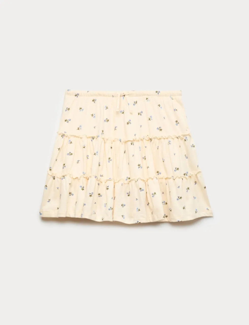 Pure Cotton Tiered Skirt (6-16 Yrs)